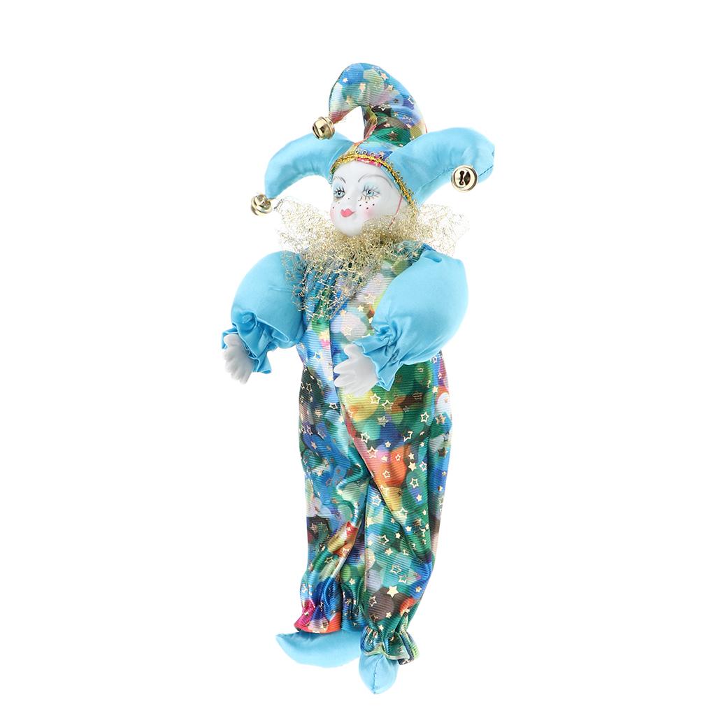 Vintage Collectible Porcelain Dolls - Funny Vintage Clown Doll Porcelain Collectible