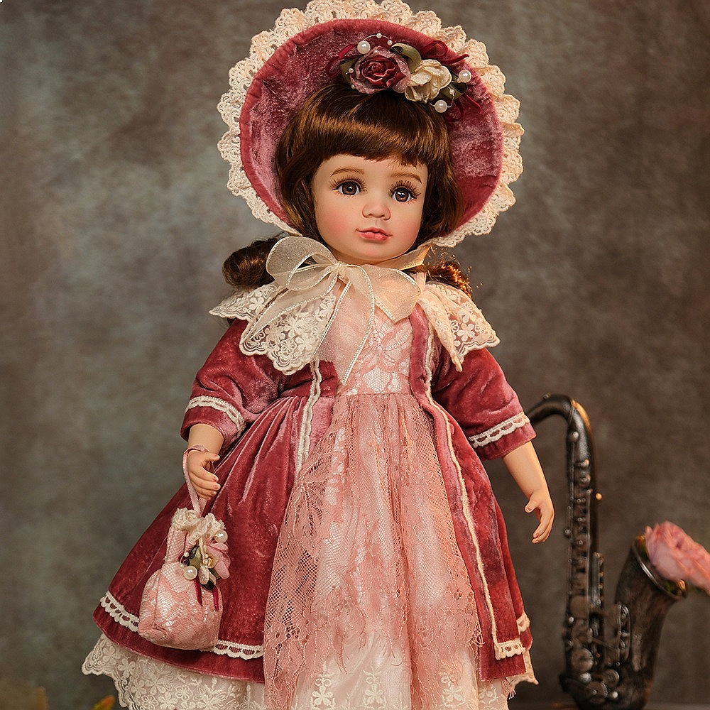 18 Inch Vintage Doll Porcelain - Vintage Collectible Porcelain Dolls 评论和价格