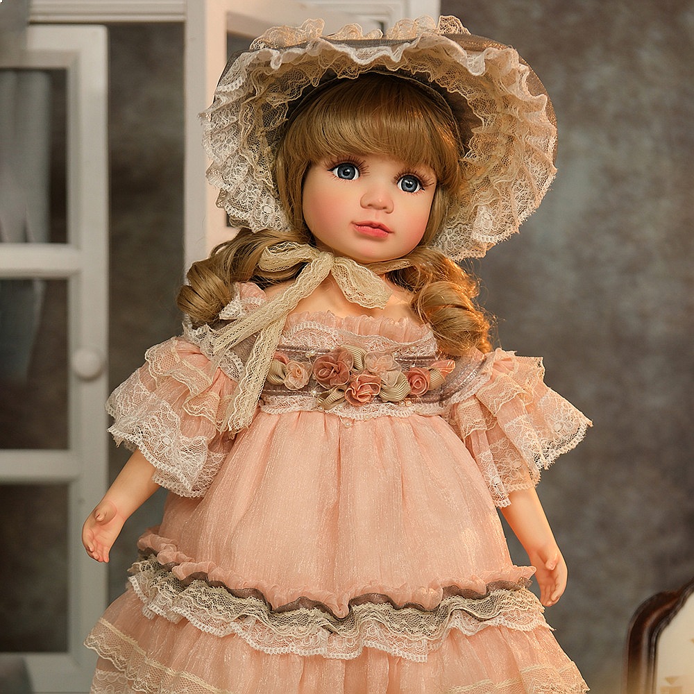18 Inch Vintage Doll Porcelain - Vintage Collectible Porcelain Dolls 评论和价格
