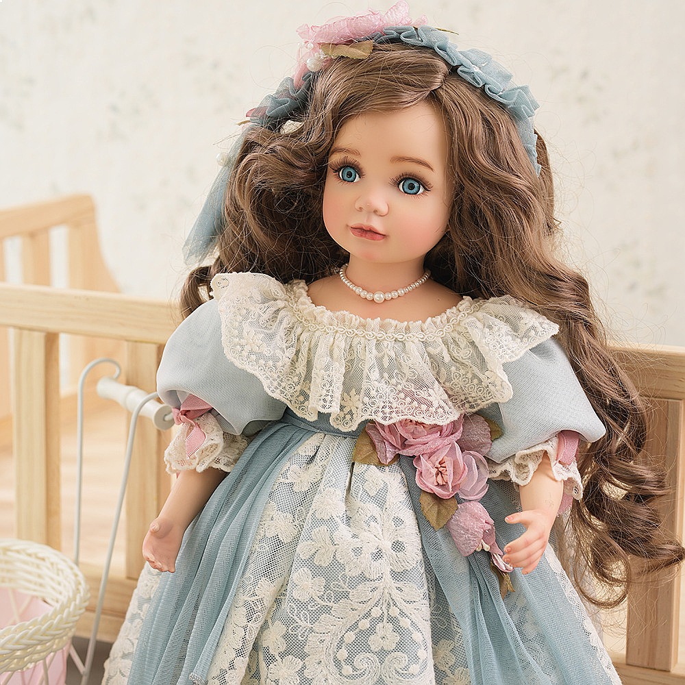 18 Inch Vintage Doll Porcelain - Vintage Collectible Porcelain Dolls 评论和价格
