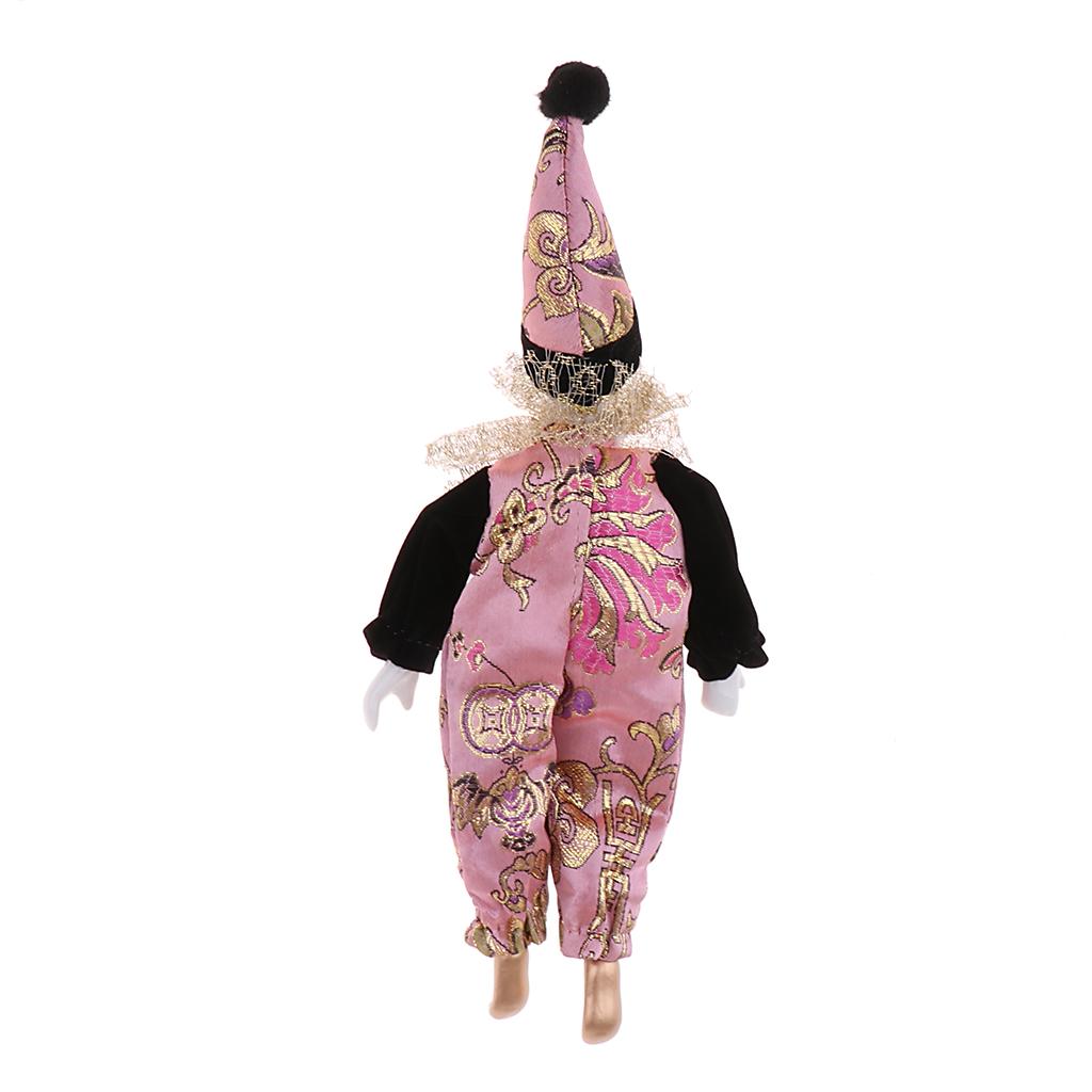 22cm Porcelain Clown Dolls Col - Vintage Collectible Porcelain Dolls 评论和价格