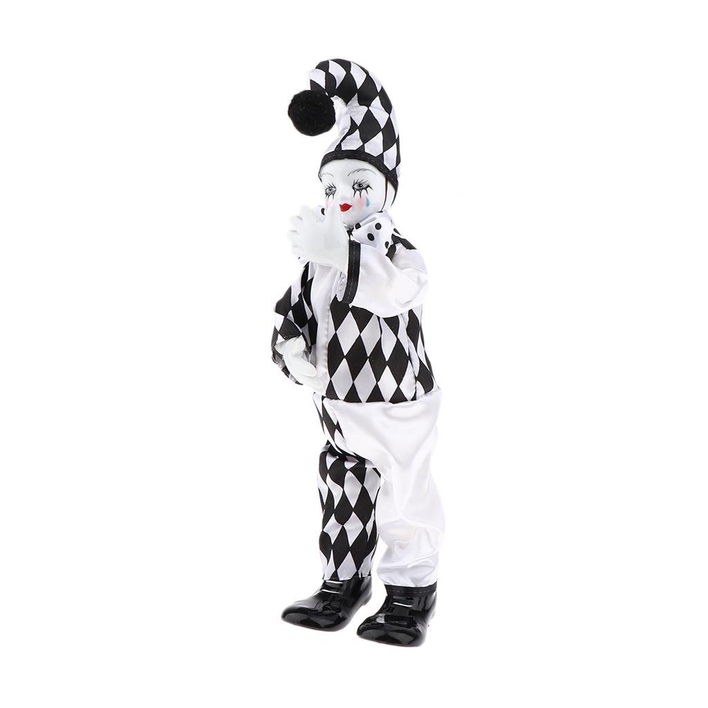Funny Porcelain Clown Doll Vin - Vintage Collectible Porcelain Dolls 评论和价格