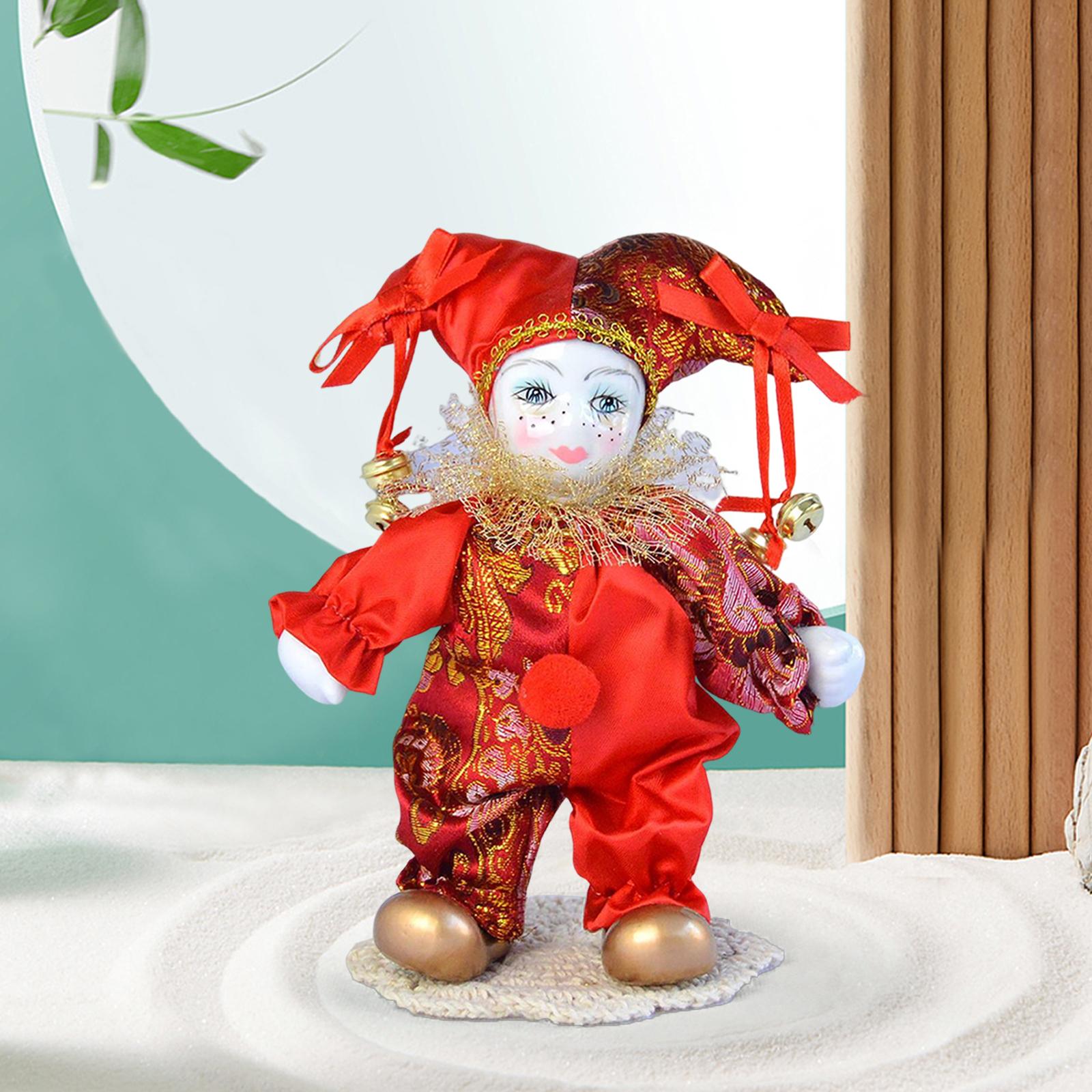 Vintage Harlequin Doll Antique - Vintage Collectible Porcelain Dolls 评论和价格