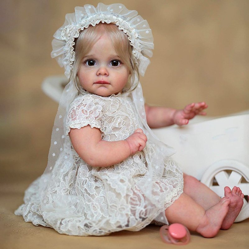 22 Inch Lifelike Reborn Baby G - Vintage Collectible Baby Dolls 评论和价格
