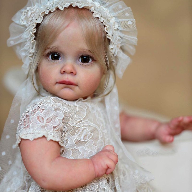 22 Inch Lifelike Reborn Baby G - Vintage Collectible Baby Dolls 评论和价格