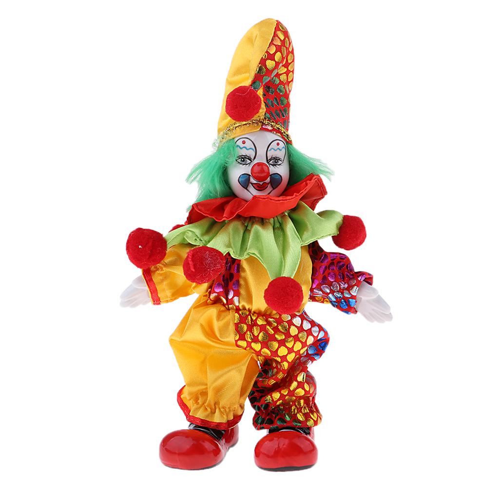 Clown Dolls Porcelain Handcraf - Vintage Collectible Porcelain Dolls 评论和价格