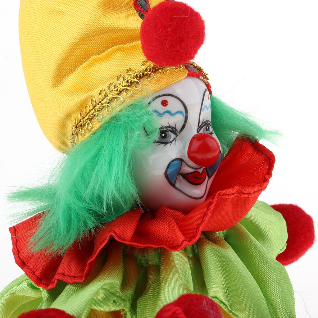 Clown Dolls Porcelain Handcraf - Vintage Collectible Porcelain Dolls 评论和价格