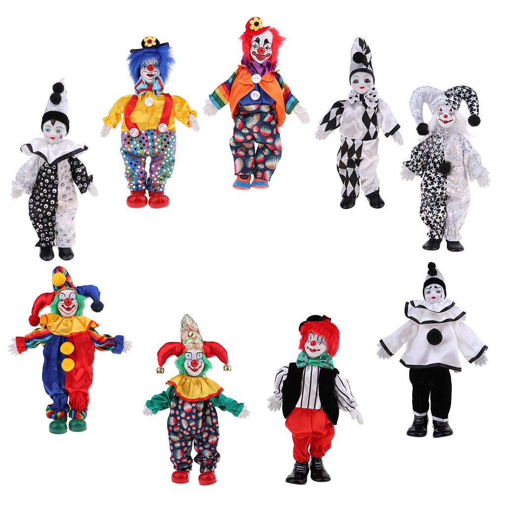 Handmade Porcelain Clown Dolls - Vintage Collectible Porcelain Dolls 评论和价格