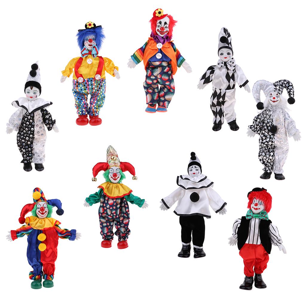 Handmade Porcelain Clown Dolls - Vintage Collectible Porcelain Dolls 评论和价格