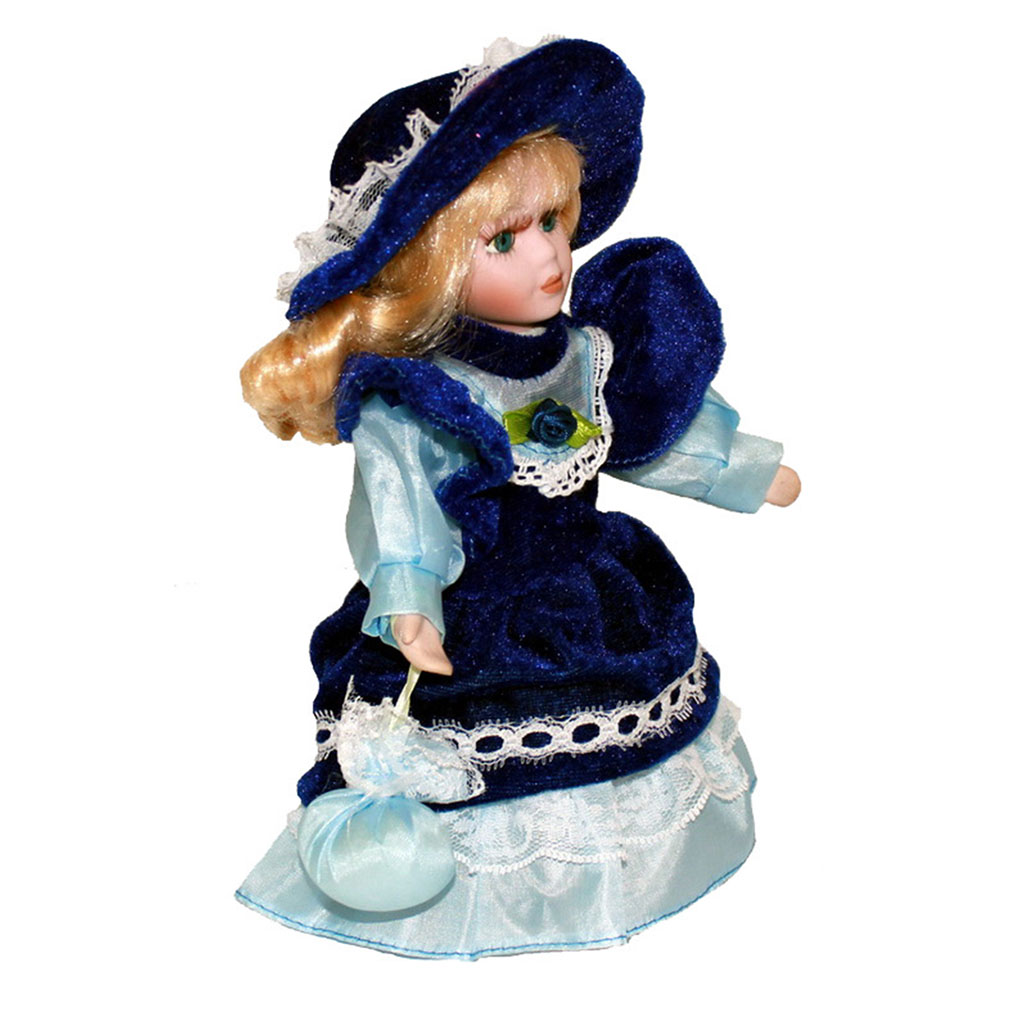 20cm Vintage Style Victorian P - Vintage Collectible Porcelain Dolls 评论和价格