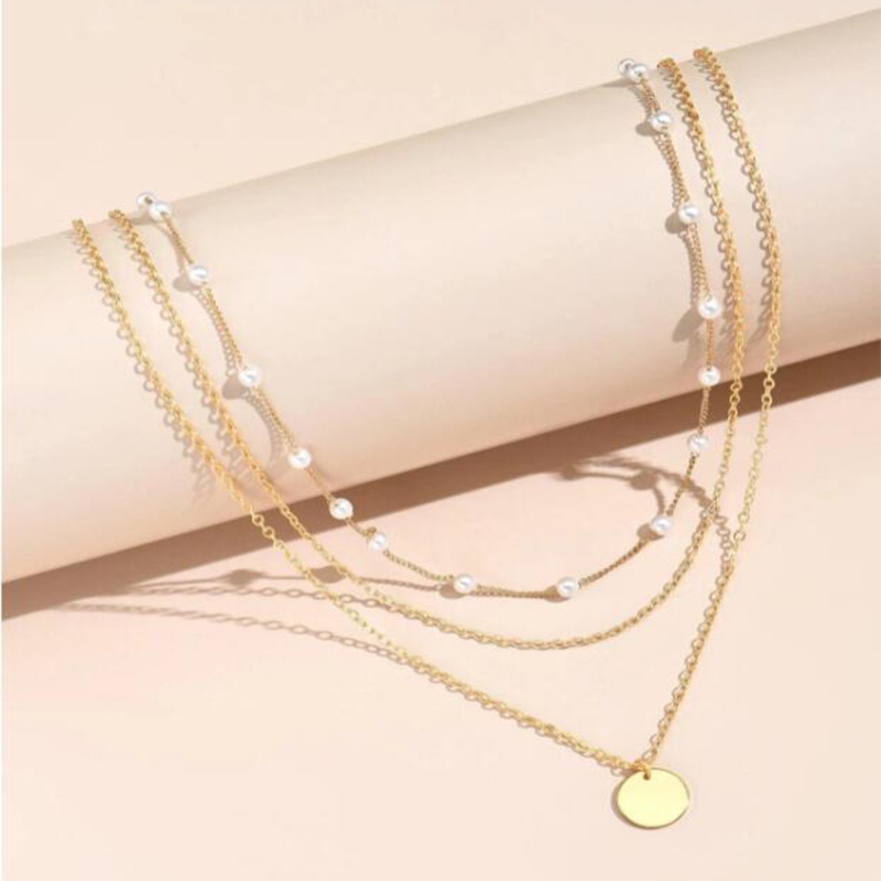 Vintage Necklace Gold Color Ch - Vintage Collectible Coins 评论和价格