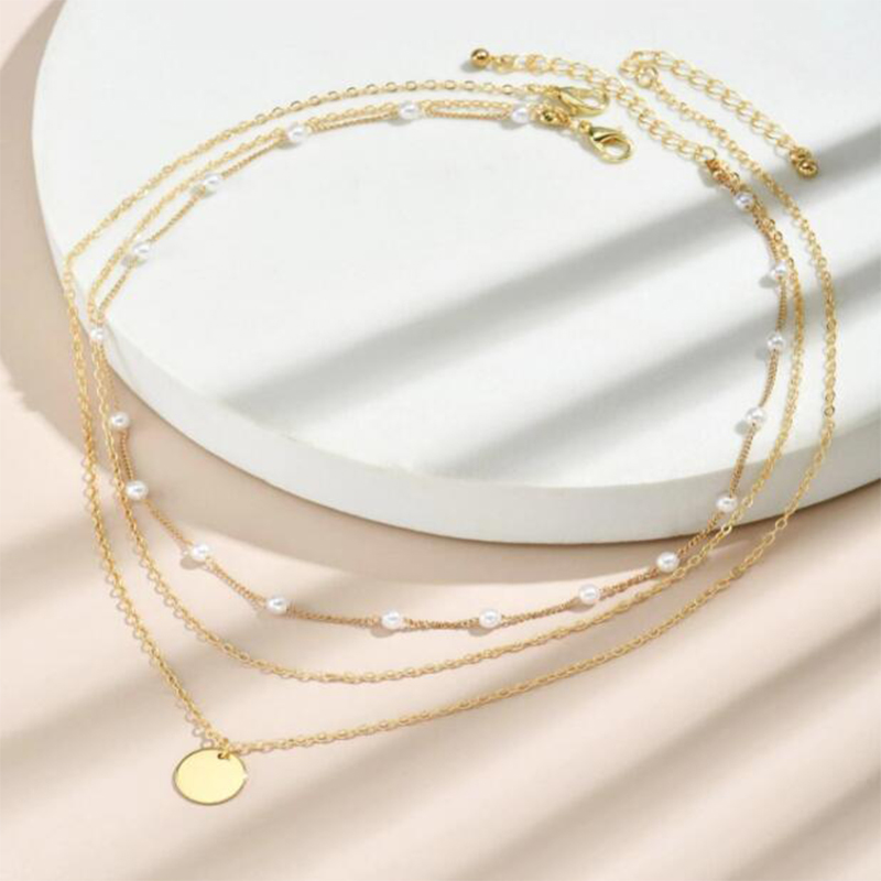Vintage Necklace Gold Color Ch - Vintage Collectible Coins 评论和价格