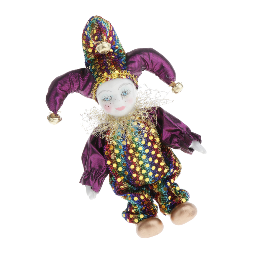 Porcelain Clown Doll Collectib - Vintage Collectible Porcelain Dolls 评论和价格