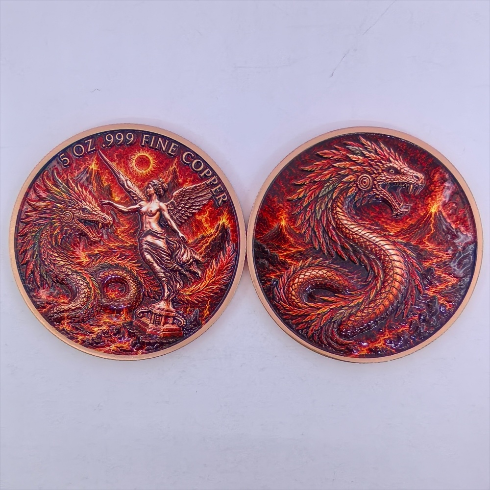 5oz .999 Fine Copper Mexico Li - Vintage Collectible Coins 评论和价格