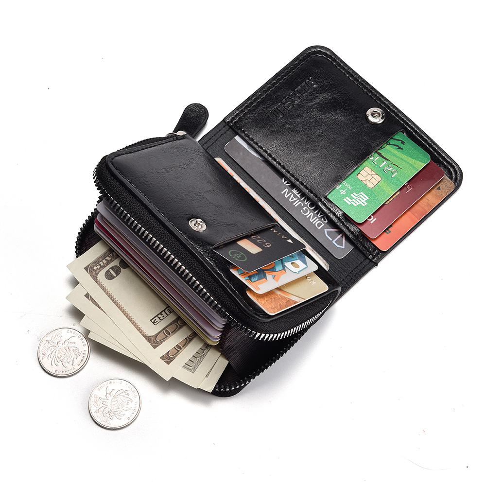 Men's Zipper Wrap-Around Walle - Vintage Collectible Coins 评论和价格
